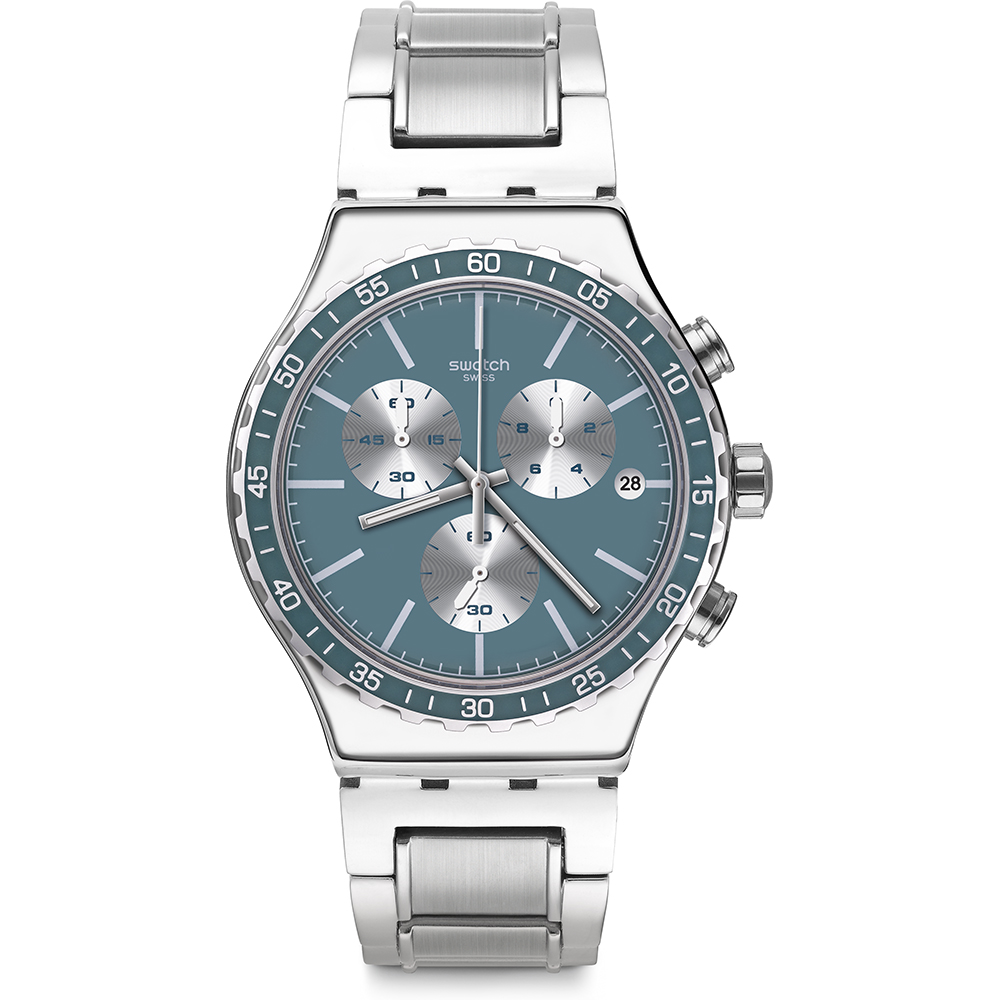 Swatch Irony - Chrono New YVS438G Ironfreeze Horloge