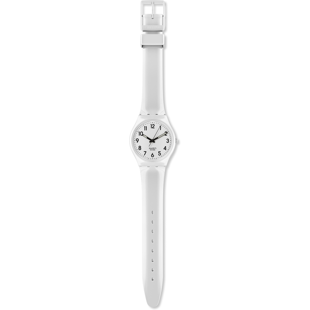 Swatch Standard Gents GW151 Just White Horloge