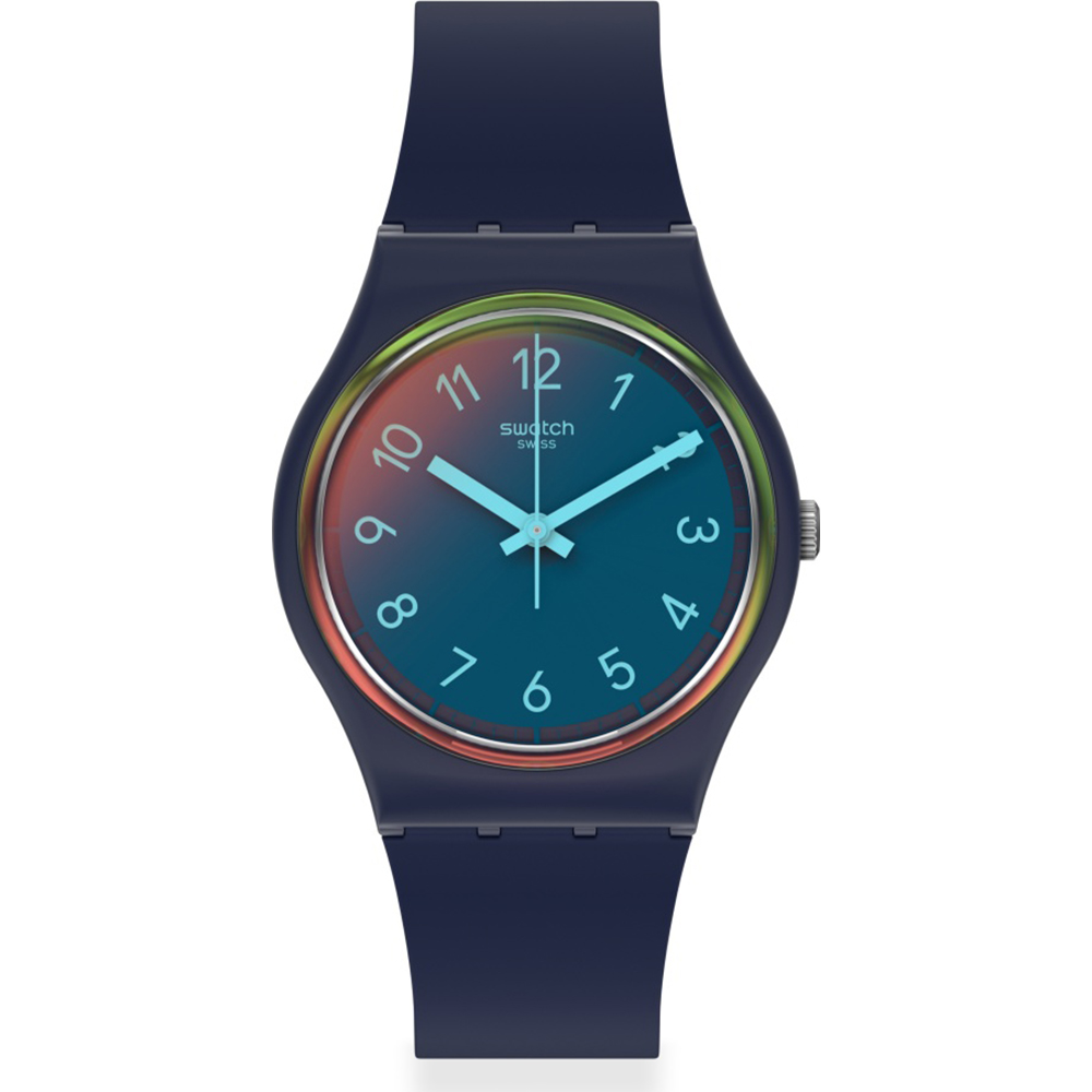 Swatch Standard Gents SO28N110 La Night Blue Horloge