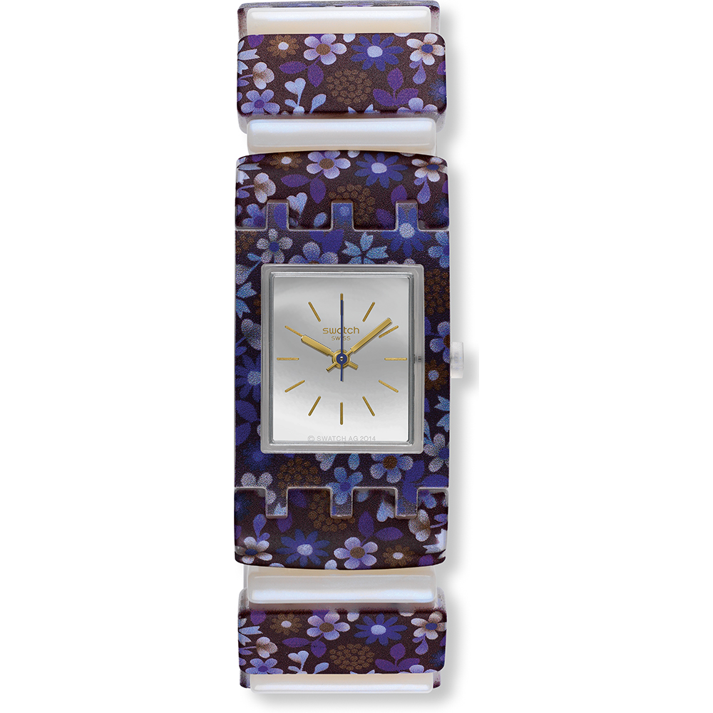 Swatch Square SUBW112A Lady Violet Large Horloge
