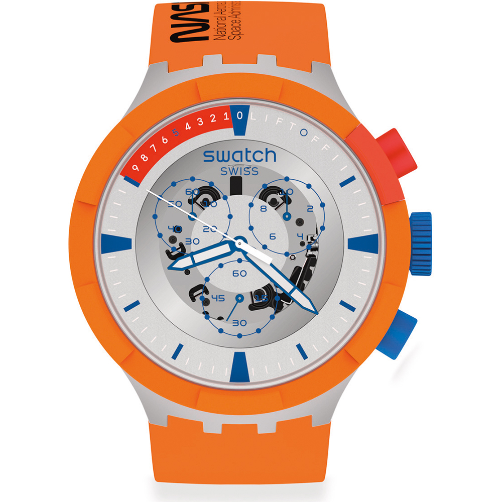 Swatch Big Bold SB04Z401 Launch Horloge