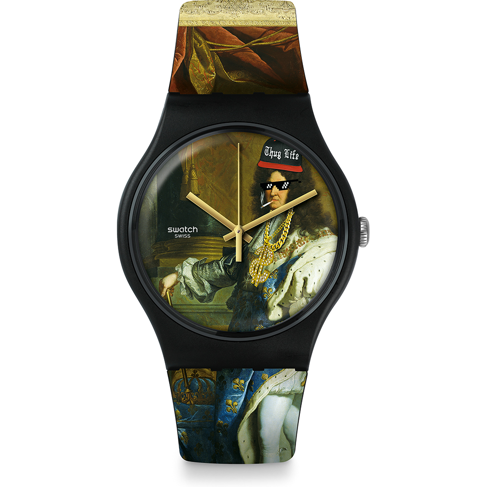 Swatch NewGent SUOB150 Leroicestmoi Horloge