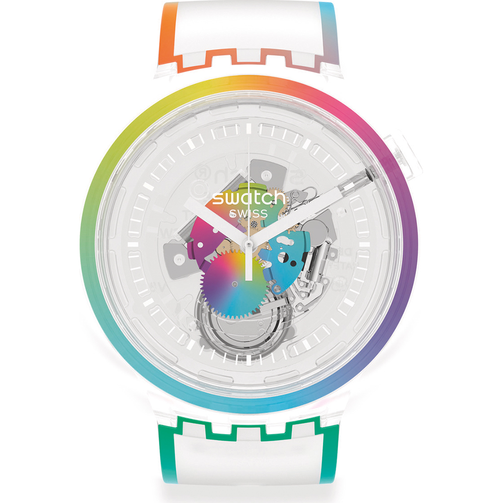 Swatch Big Bold SO27E107 Let's Parade Horloge