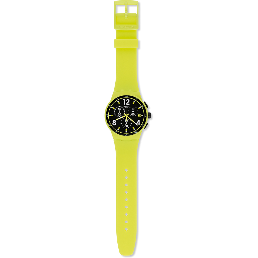 Swatch Scuba Libre SUSG400 Limonata Horloge