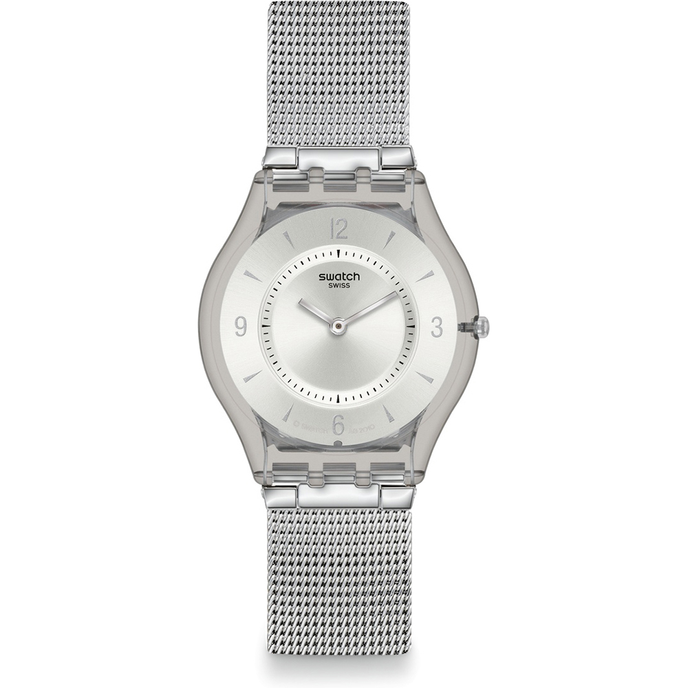 Swatch Skin SFM118M Metal Knit Horloge