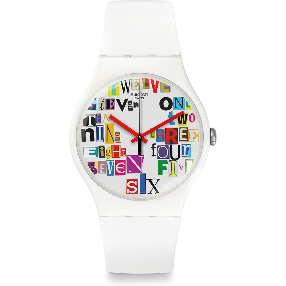 Swatch NewGent SUOW132 Multi Collage Horloge