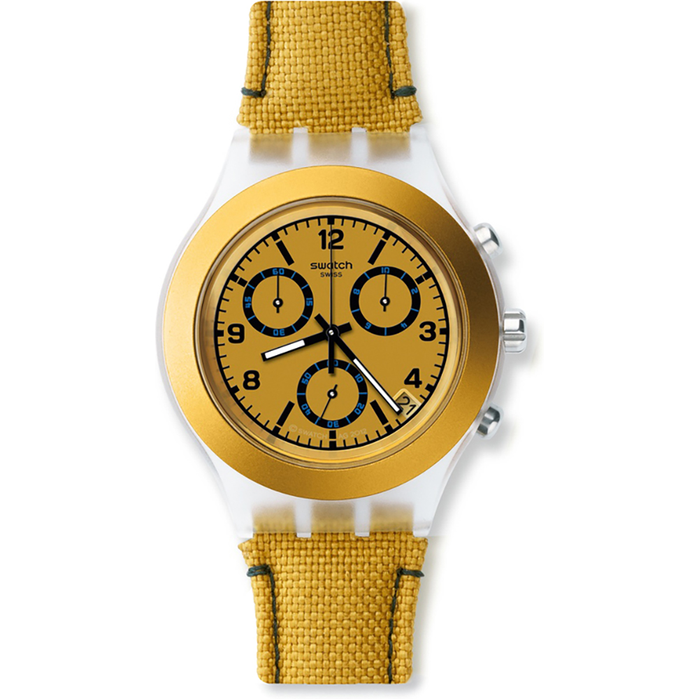 Swatch Chrono SVCK4069 Mustardy Horloge
