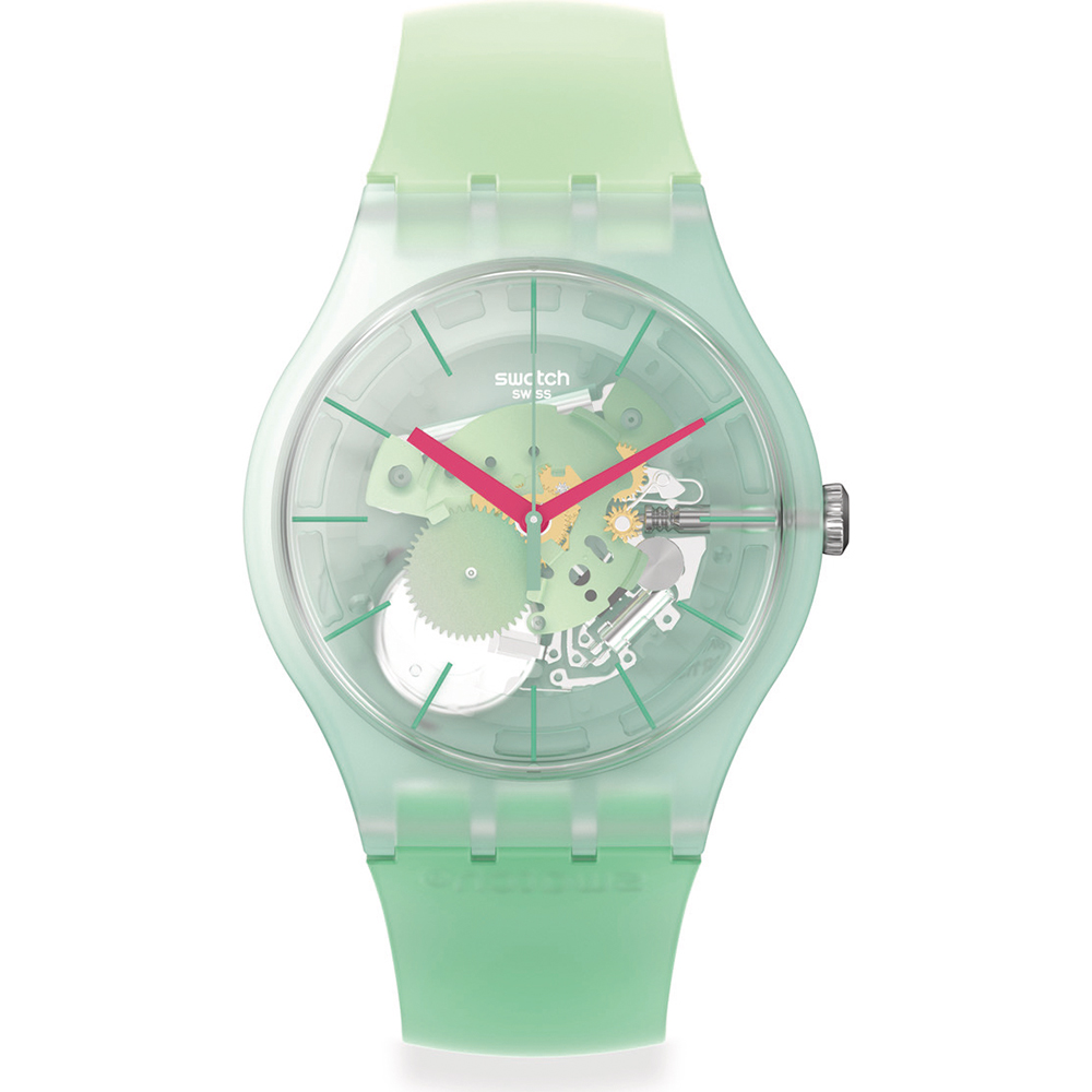 Swatch NewGent SUOK152 Muted green Horloge