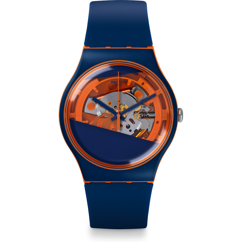 Swatch NewGent SUOO102 Myrtil-tech Horloge