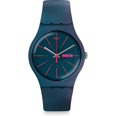 Swatch Originals Large (41mm) SUON708 New Gentleman Horloge