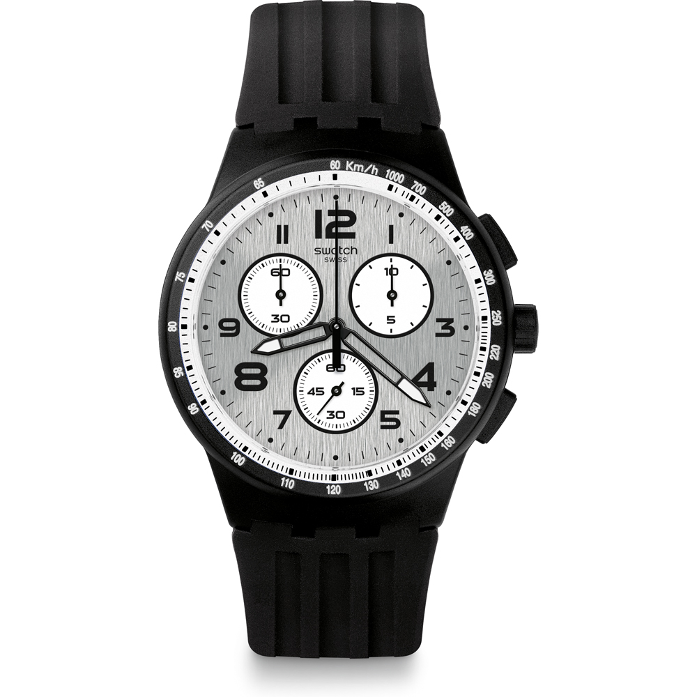 Swatch New Chrono Plastic SUSB103 Nocloud Horloge
