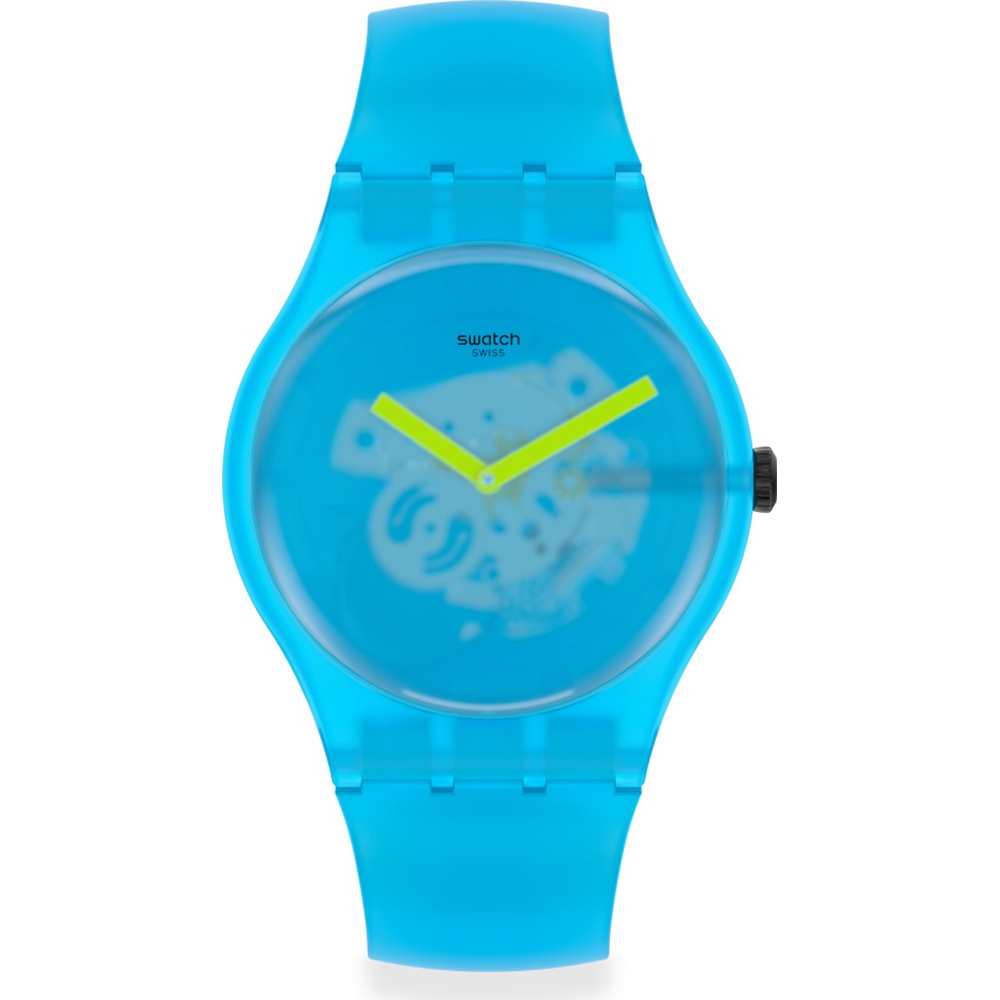 Swatch NewGent SUOS112 Ocean blur Horloge