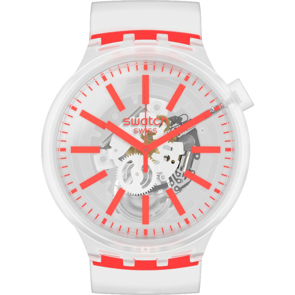 Swatch Big Bold SO27E102 OrangeInJelly Horloge