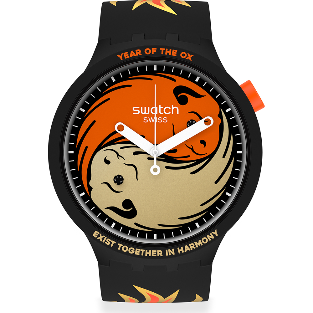 Swatch Big Bold SO27Z109 OX Rocks 2021! Horloge