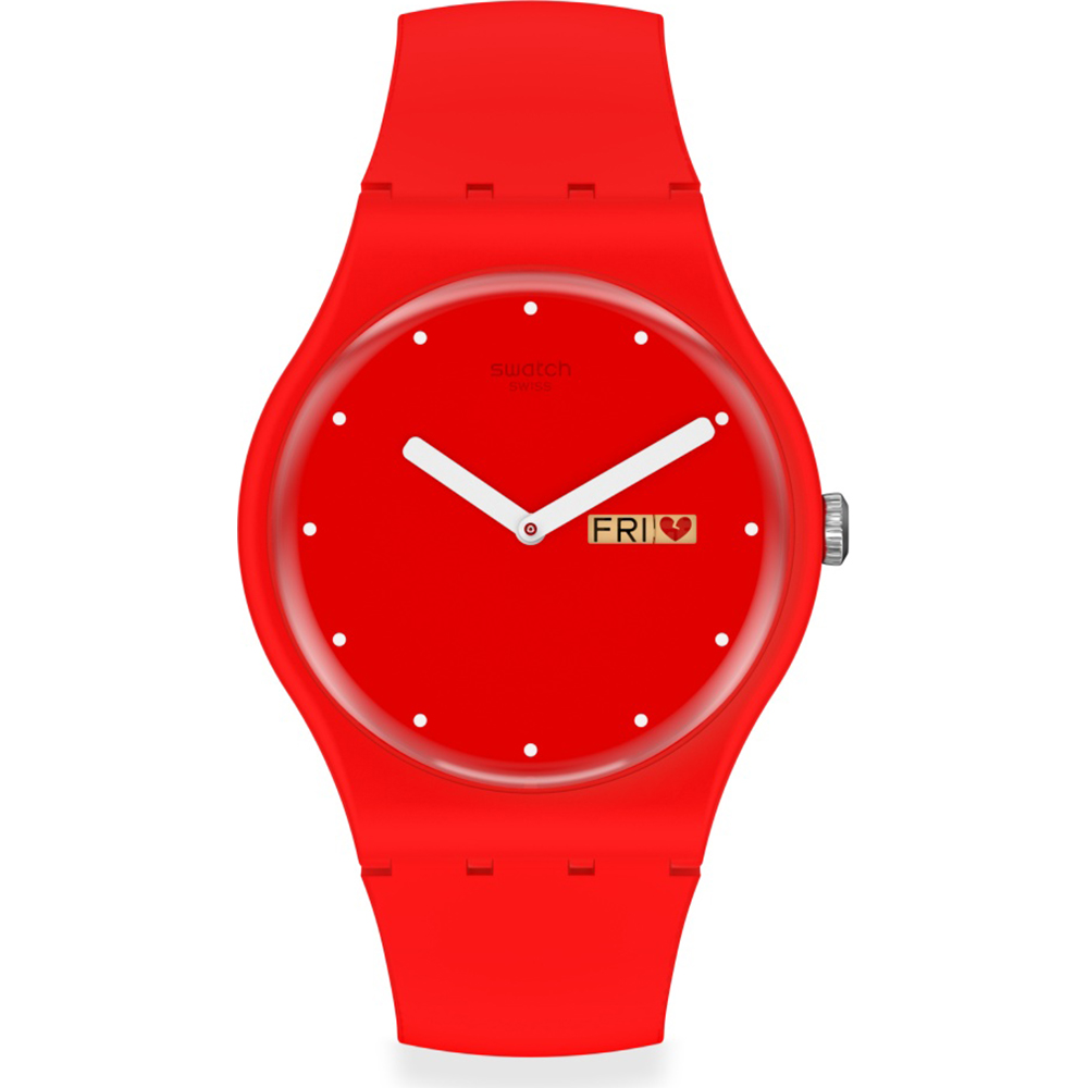 Swatch NewGent SUOZ718 P(e/a)nse-Moi Horloge