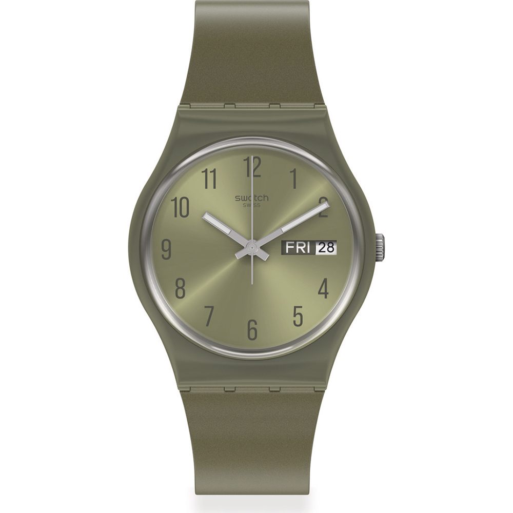 Swatch Standard Gents GG712 Pearly Green Horloge
