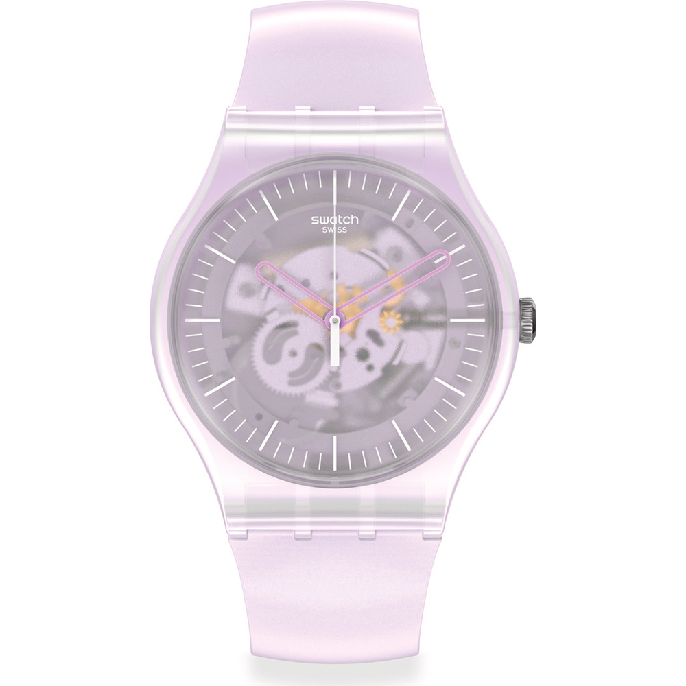 Swatch NewGent SUOK155 Pink Mist Horloge