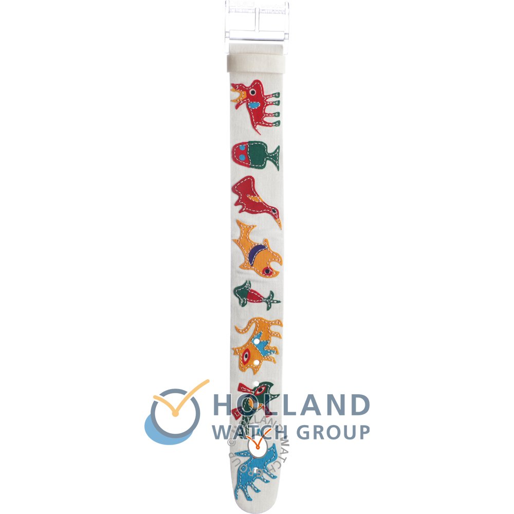 Swatch Plastic  - Pop Medium - PM APMK124 PMK124 Mutation Horlogeband