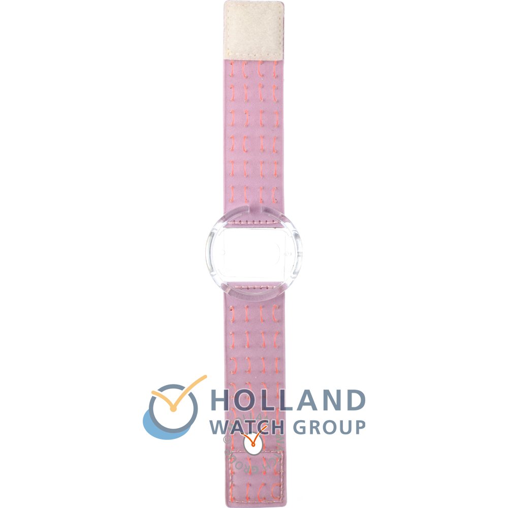 Swatch Plastic  - Pop Medium - PM APMK141A PMK141 Orange Brush Large Horlogeband