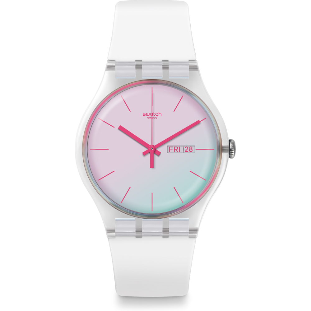 Swatch NewGent SUOK713 Polawhite Horloge