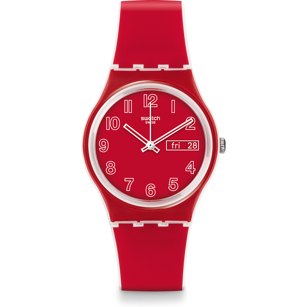 Swatch Standard Gents GW705 Poppy Field Horloge