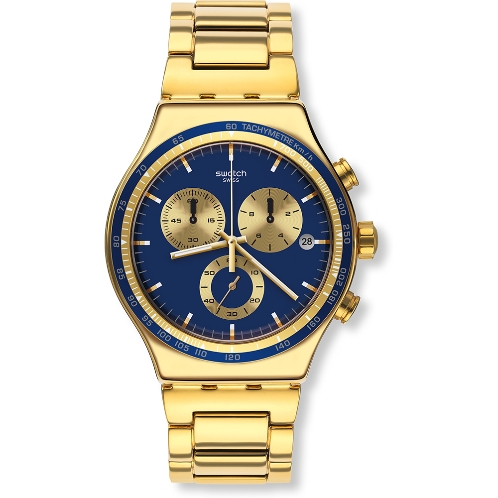 Swatch Irony - Chrono New YVG402G Power Shot Horloge