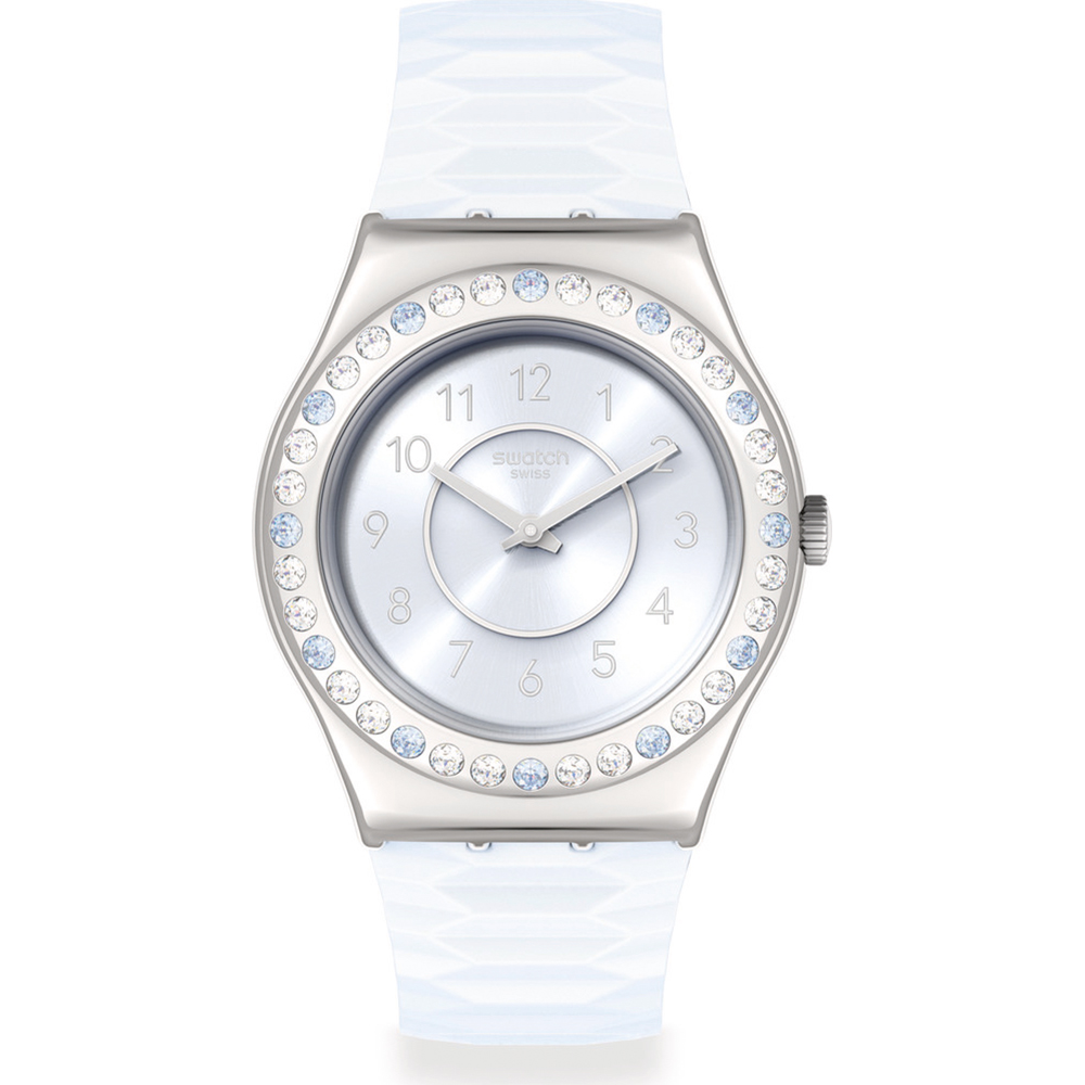 Swatch Irony Medium YLS226 Precious Aqua horloge