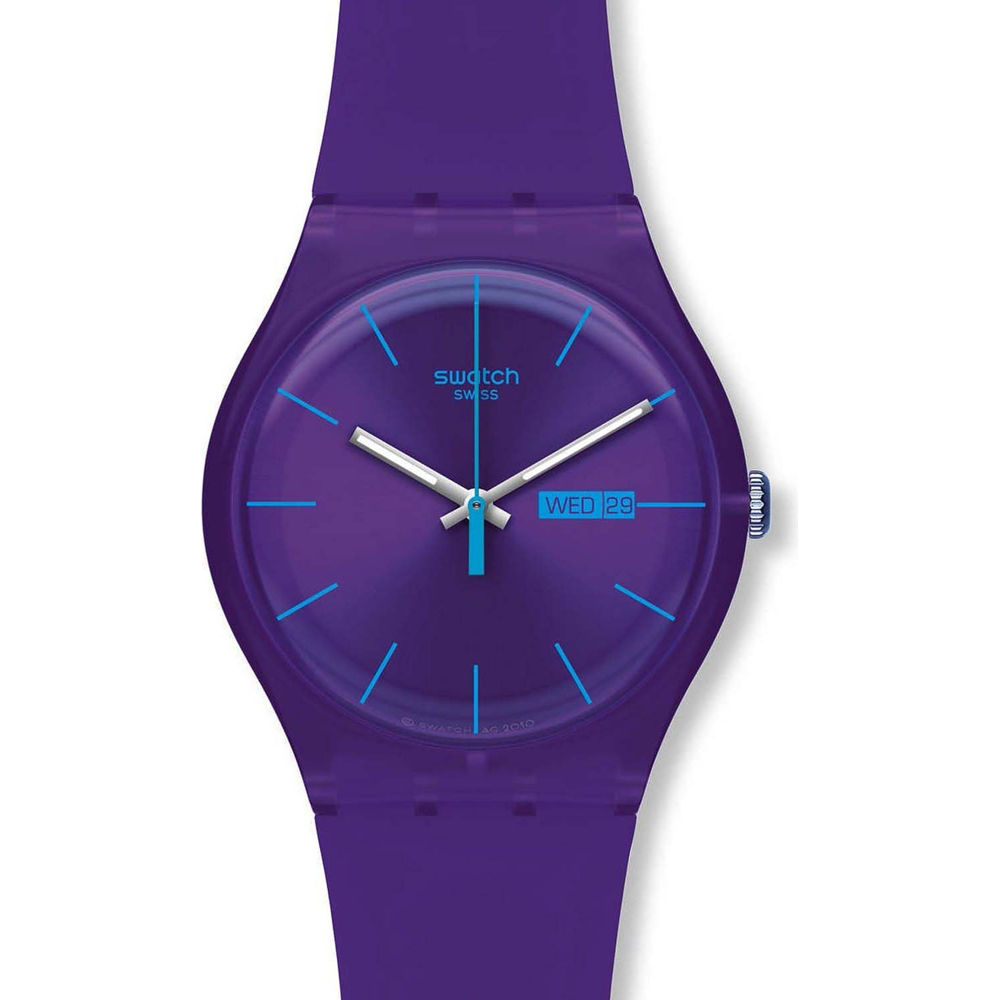 Swatch NewGent SUOV702 Purple Rebel Horloge