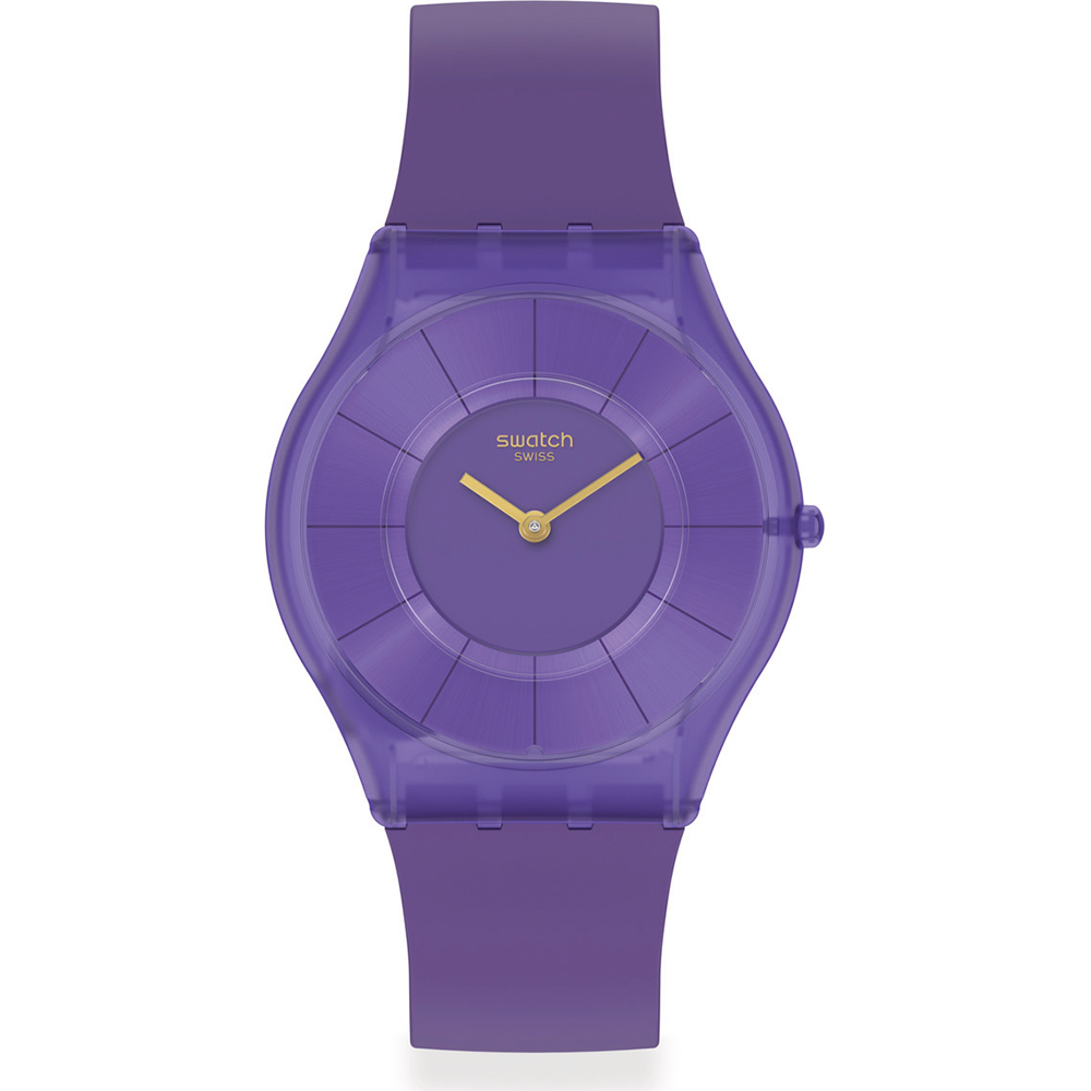 Swatch Skin SS08V103 Purple time horloge • EAN: 7610522847521 • Horloge.nl