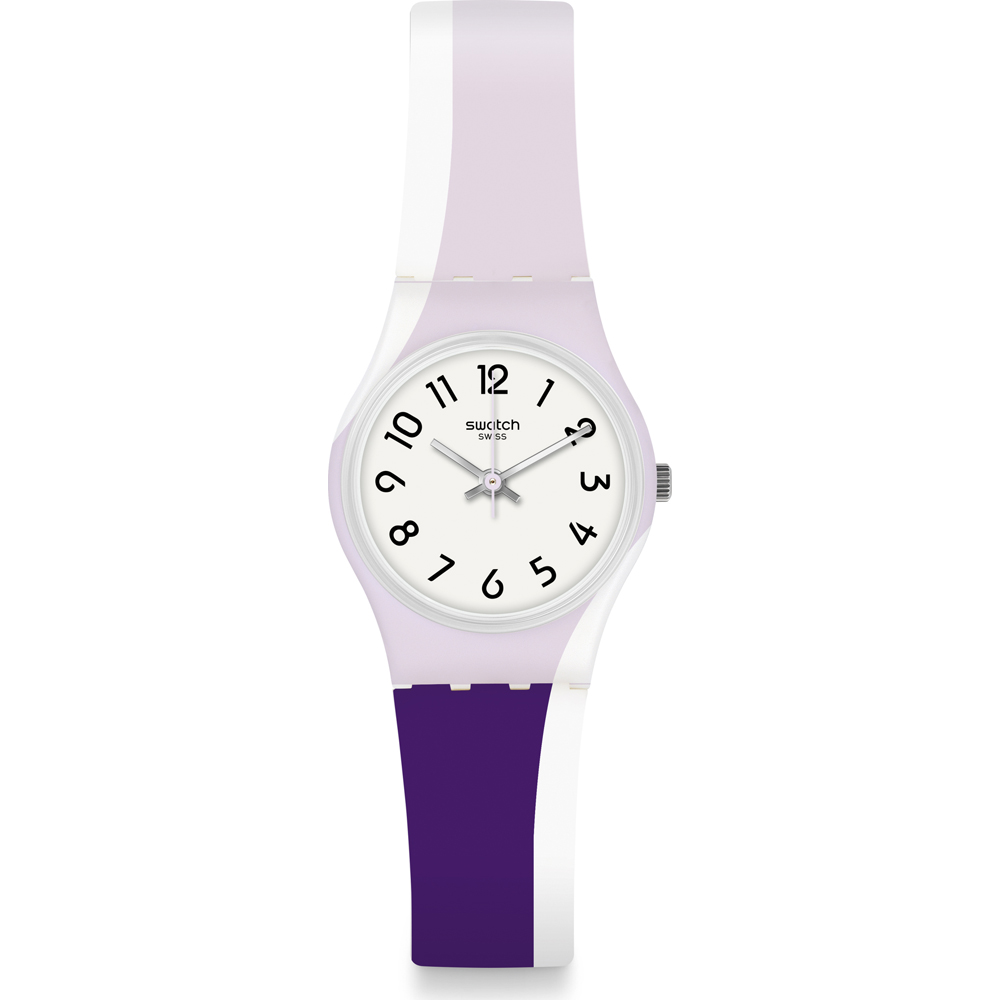 Swatch Standard Ladies LW169 Purpletwist Horloge