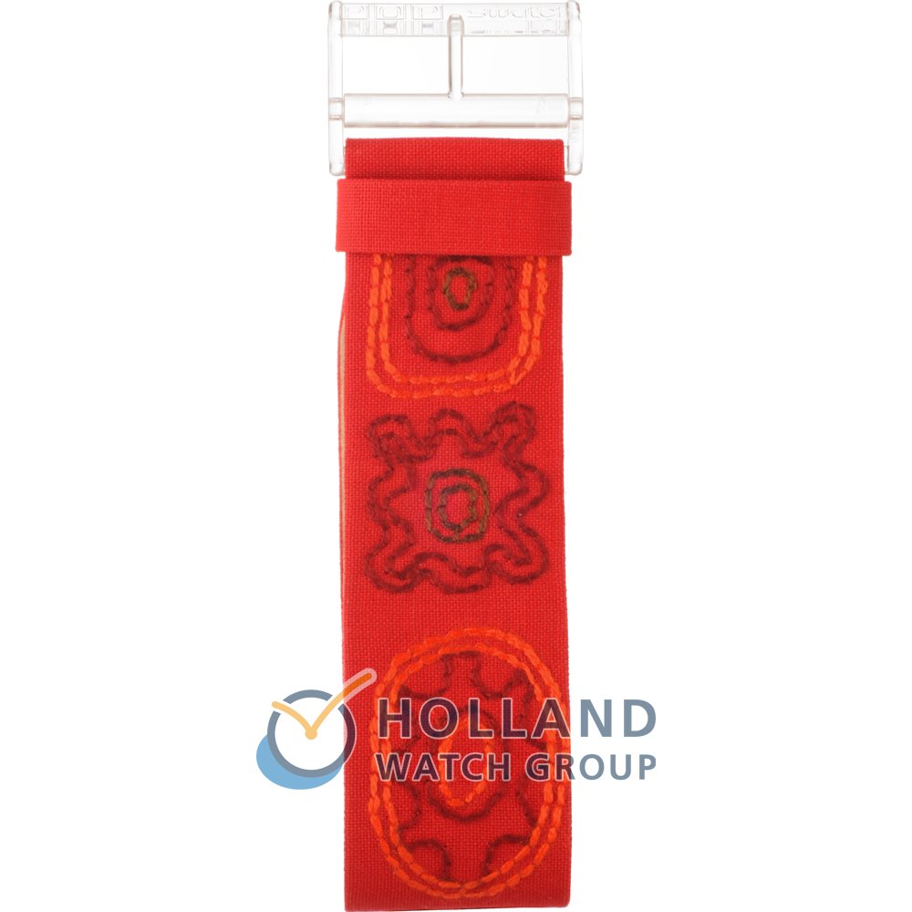 Swatch Plastic - Pop Big - PW APWV100 PWV100 Sarong Horlogeband