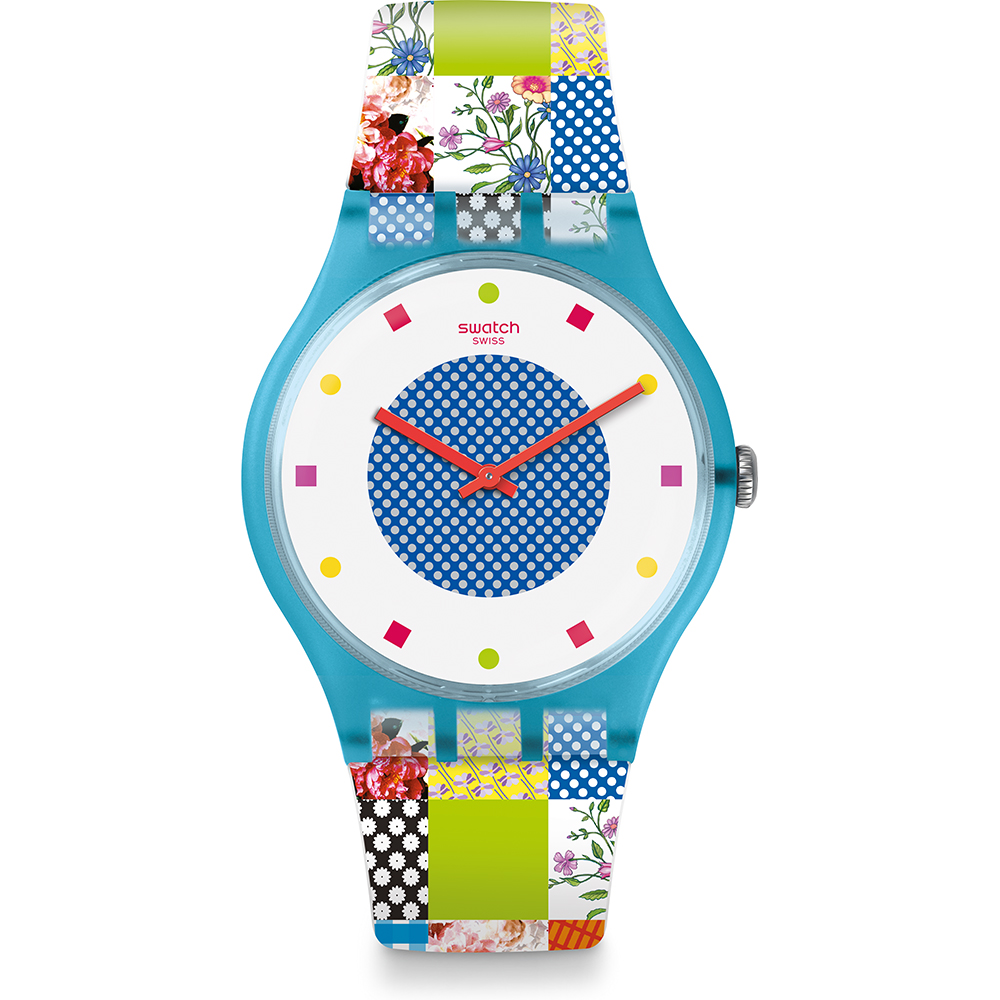 Swatch NewGent SUOS108 Quilted Time Horloge