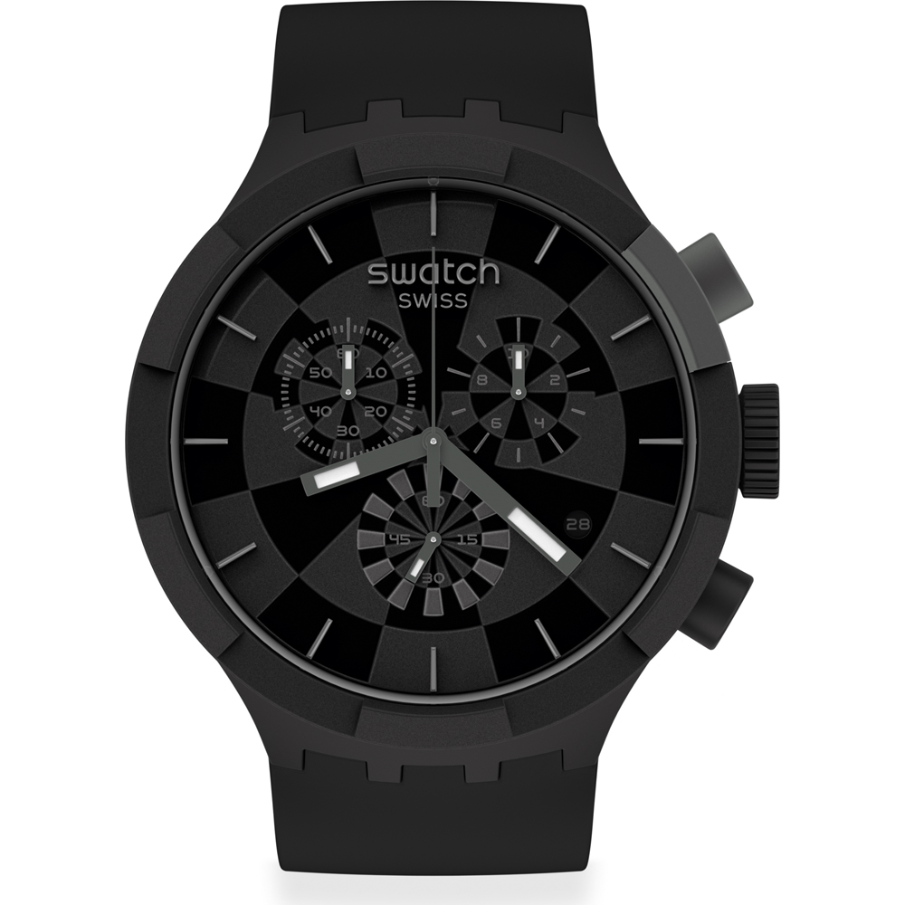 Swatch Big Bold SB02B400 Racing Pirate Horloge