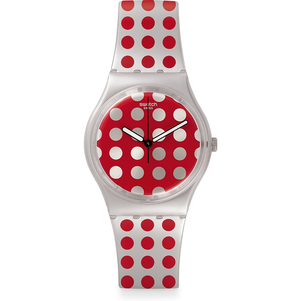 Swatch Standard Gents GE240 Red Flush Horloge