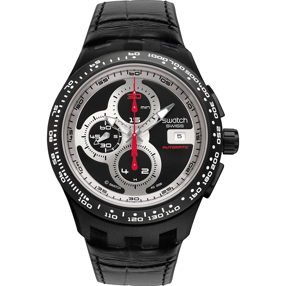 Swatch Automatic Chrono SVGB400 Right Track Horloge