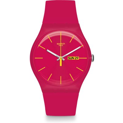 Swatch Originals Large (41mm) SUOR704 Rubine Rebel Horloge