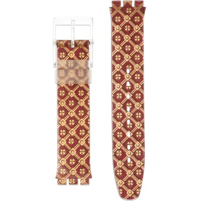 Swatch Plastic - Auto/Scuba/Chrono - SA/SC/SD/SE/SH/SO/ST ASAK122 SAK122 Uzor Horlogeband