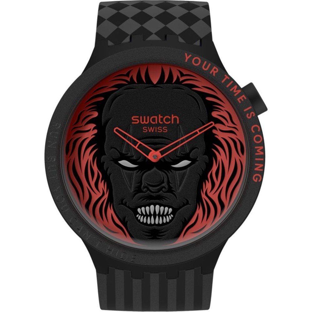 Swatch Big Bold SB01B128 Your time is coming Horloge