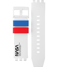 Swatch bandjes ASB04Z400 Extravehicular • Officieel merkdealer • Horloge.nl