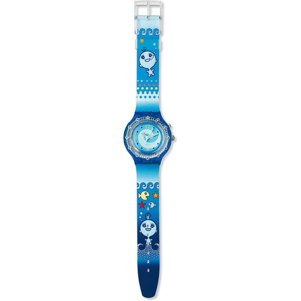 Swatch Scuba SDN907 Seaghost Horloge