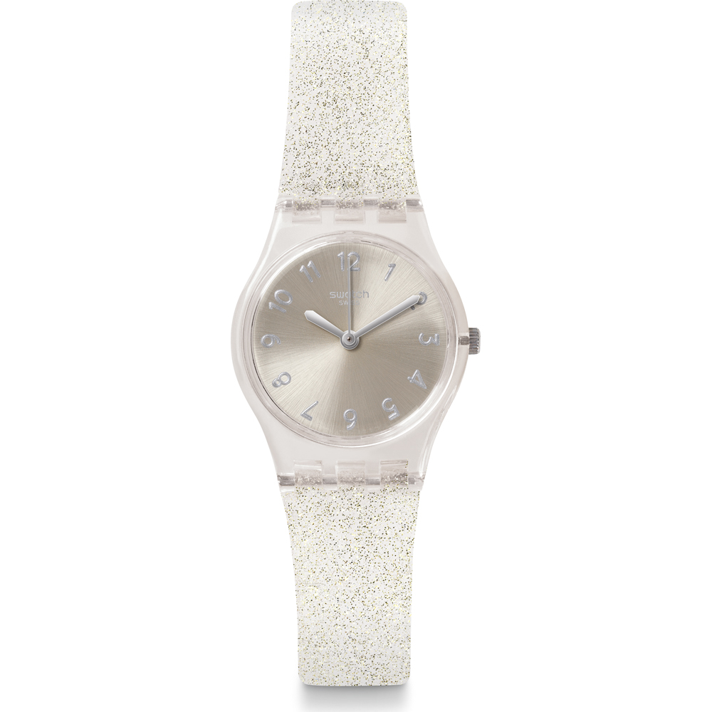 Swatch Standard Ladies LK343E Silver Glistar Horloge