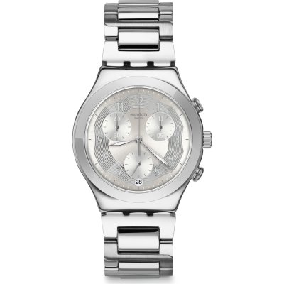 Swatch Irony Chrono YCS604G Silver Ring Horloge