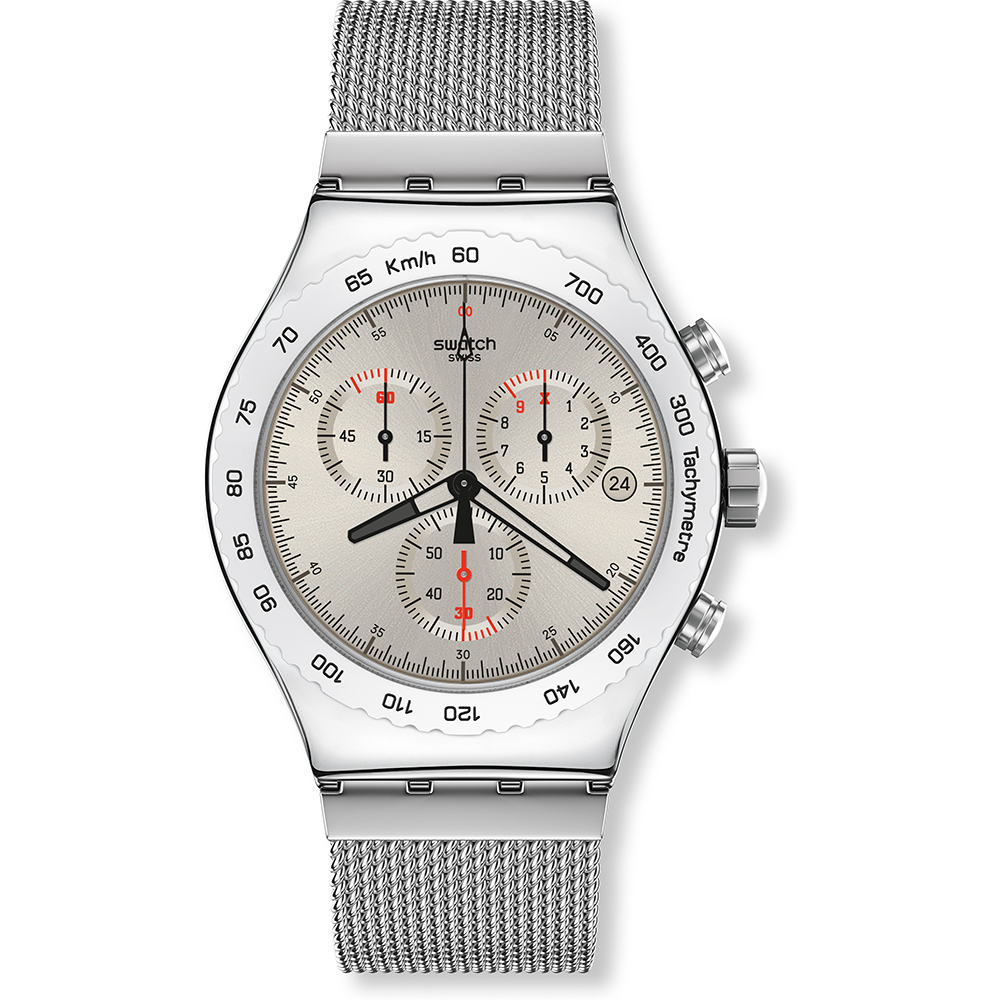 Swatch Irony - Chrono New YVS405G Silverish Horloge