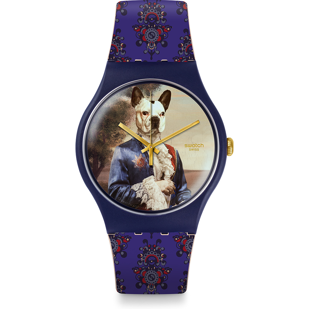 Swatch NewGent SUON120 Sir Dog Horloge