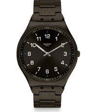 Swatch bandjes ASS07B100G Skin Suit Black • Officieel merkdealer •  Horloge.nl