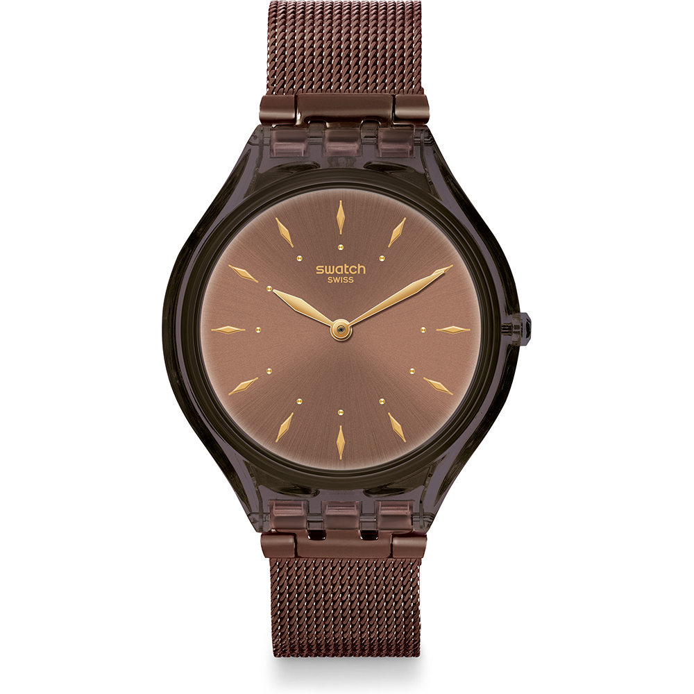 Swatch New Skin SVOC101M Skinchoc Horloge