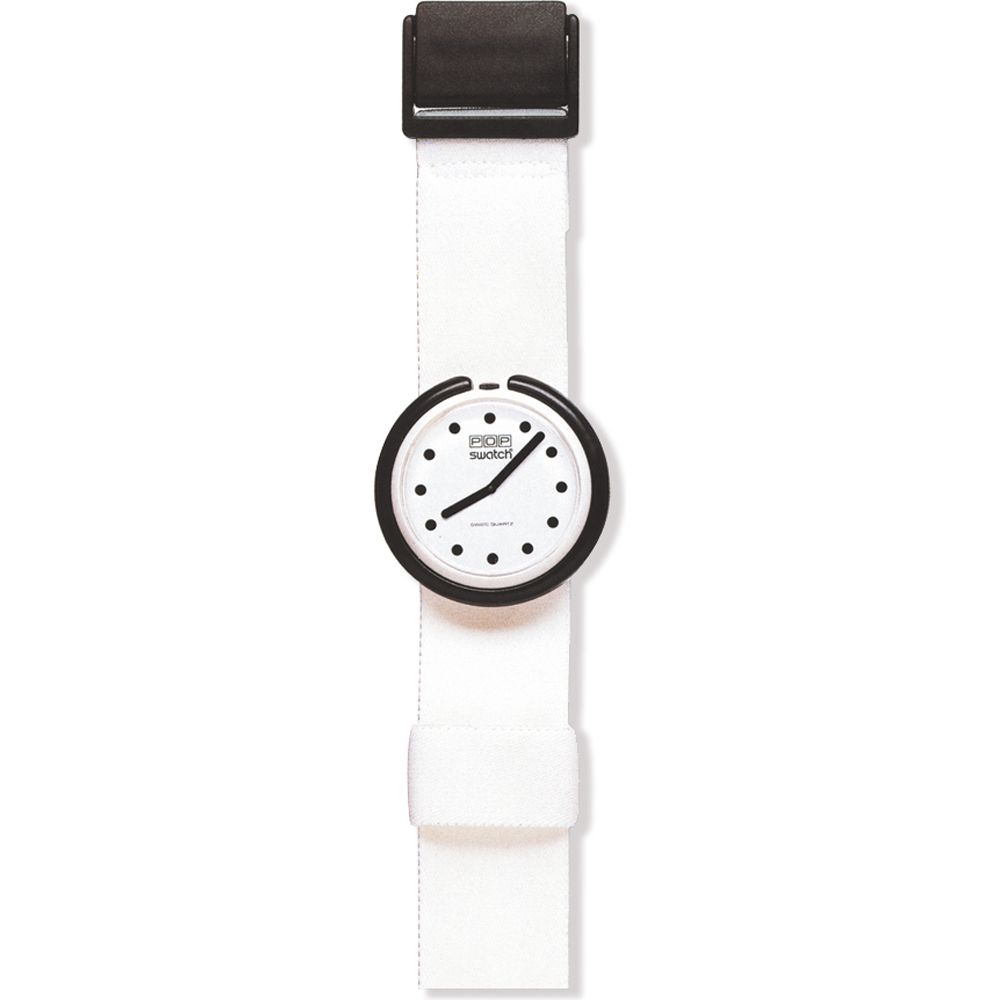 Swatch Pop BW001RE Snowflake with logo Horloge