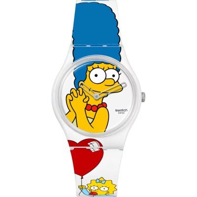 Swatch Originals Medium (34mm) SO28Z116 The Simpsons Best.Mom.Ever. Horloge