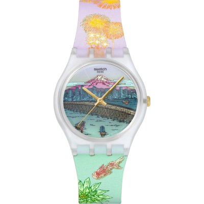 Swatch Originals Medium (34mm) SO28Z137 Destination Japan - Bridge to the past Horloge