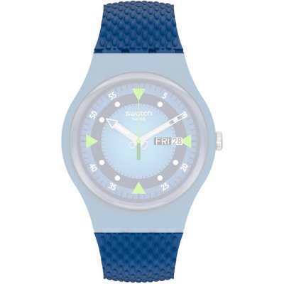 Swatch Plastic - Originals Large (41mm) SUO/SO29/SO32 ASO29N701 SO29N701 Blue Blend Horlogeband